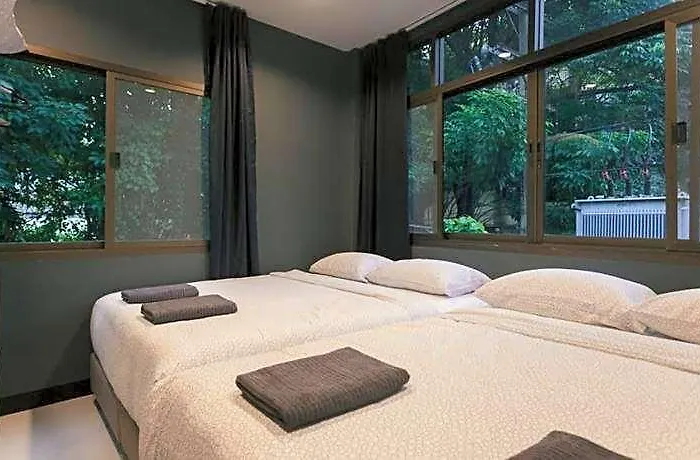 S2 Silom Large 4-6 Guests Full Kitchen Wifi 2*